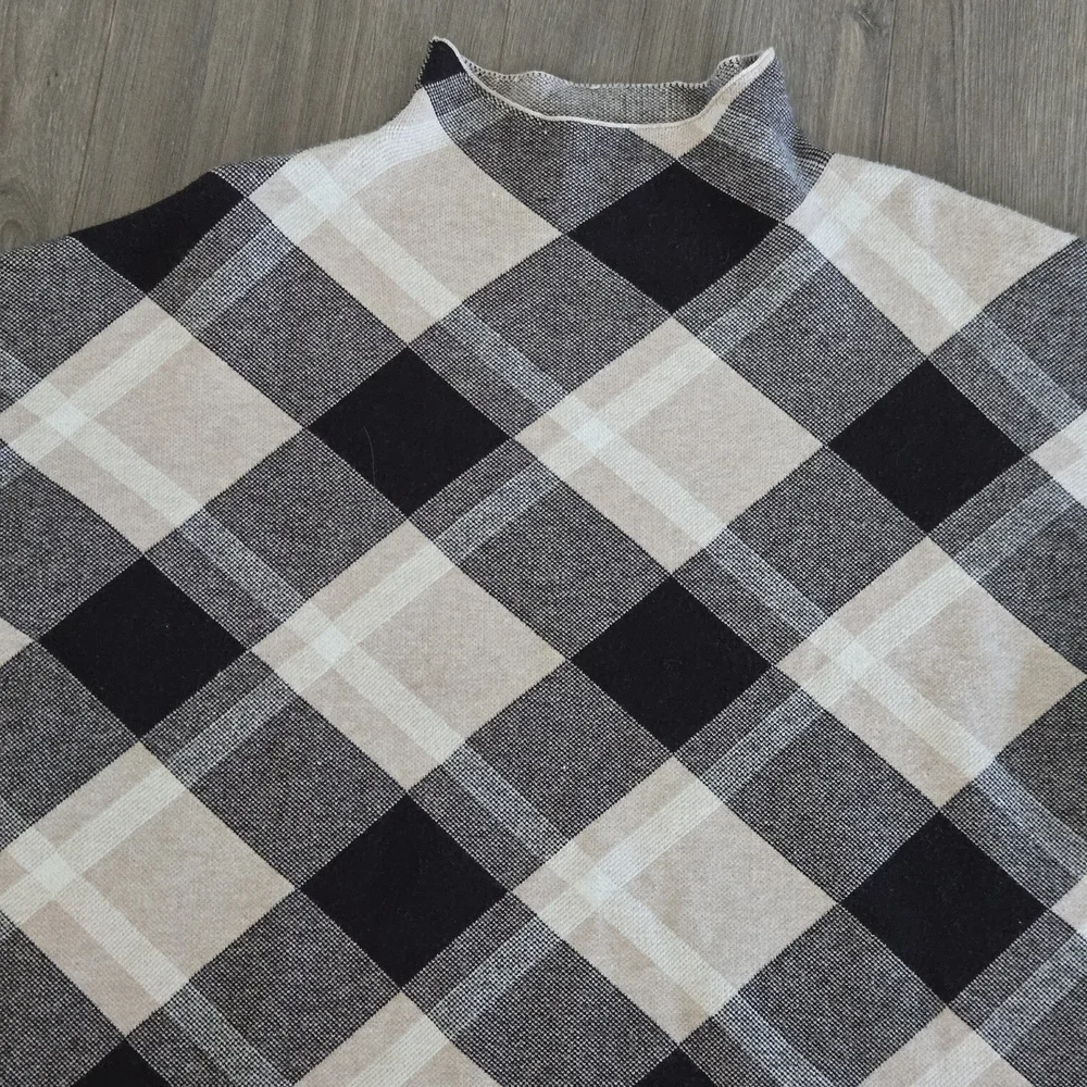 Racheal Zoe Plaid Pullover Sweater Womens Size XL - Picture 1 of 16
